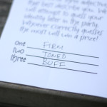 the three adjective game