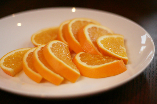 afternoon snack at our house today
