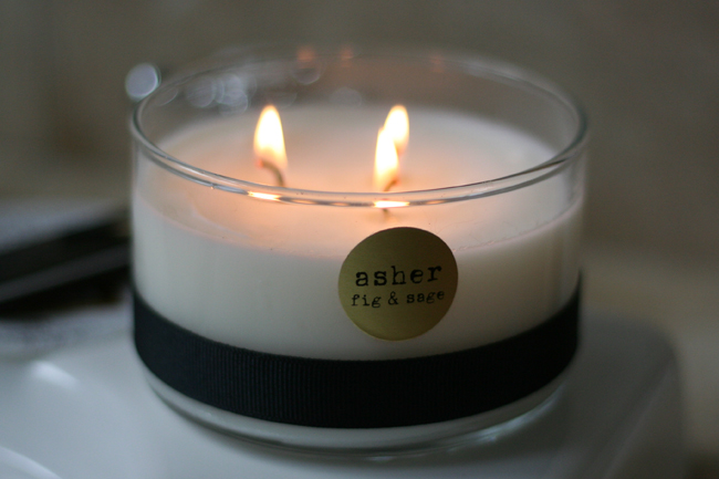 a candle with purpose