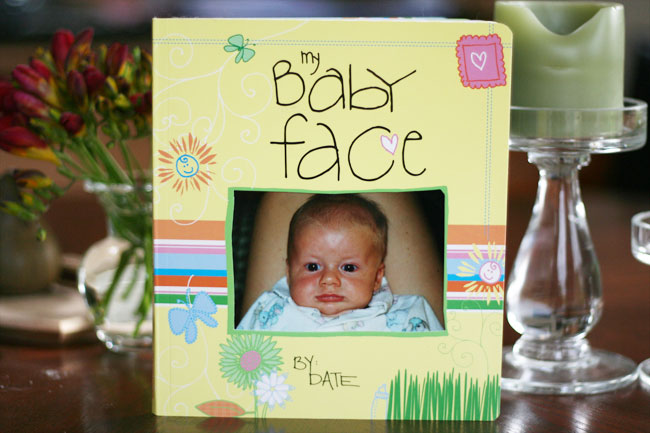 welcome to book week! monday: my baby face