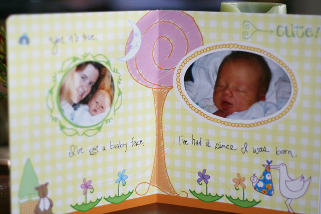 welcome to book week! monday: my baby face