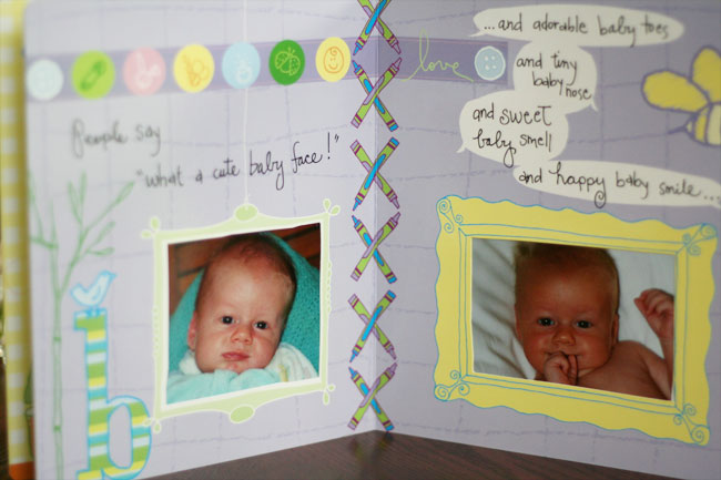 welcome to book week! monday: my baby face