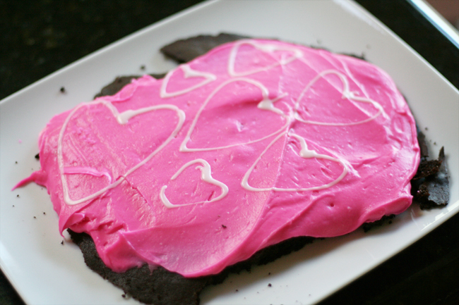 oh, it's a cake scrap cake