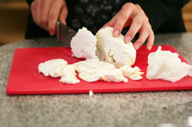 chevre! feta! mozzarella!