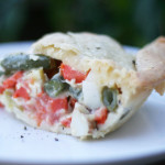 last bit of orange (chicken pot pie)