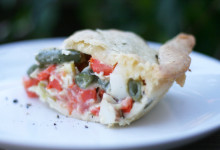 last bit of orange (chicken pot pie)