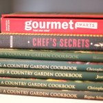 wednesday: my cookbooks, top to bottom