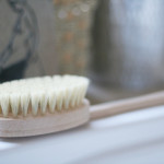 coconut oil + dry brushing = ssssoft!
