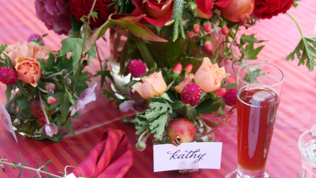 It all starts with flowers...