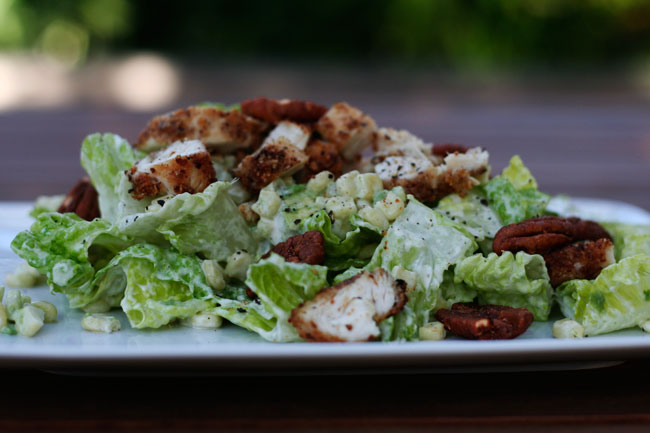 easy peasy southern fried chicken salad