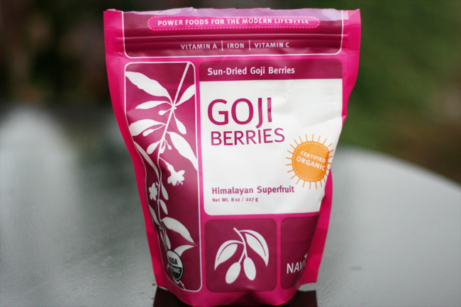 gaga for goji berries