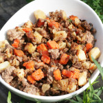 slightly spicy comfort food (piccadillo)