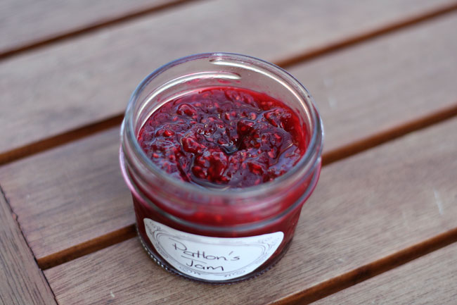 jam update: superfast raspberry tart!