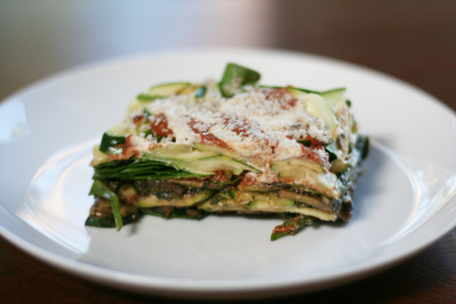 this lasagna is not cooked (!)