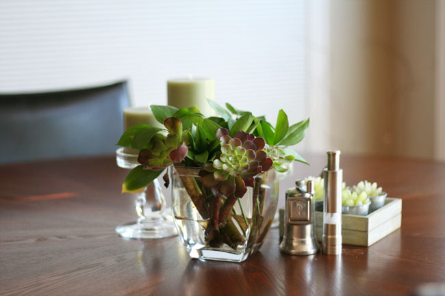 re-repurposing flower arrangments